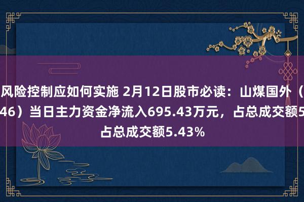 风险控制应如何实施 2月12日股市必读：山煤国外（600546）当日主力资金净流入695.43万元，占总成交额5.43%